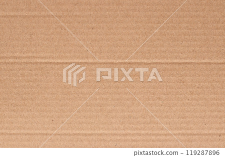 Brown cardboard sheet abstract background, texture of recycle paper box in old vintage pattern for design art work. 119287896