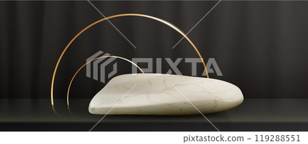 3d realistic cosmetic product stone podium mockup 3d realistic cosmetic product stone podium mockup 119288551