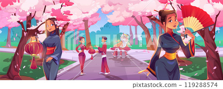 Chinese New Year decoration cartoon illustration Chinese New Year decoration cartoon illustration 119288574