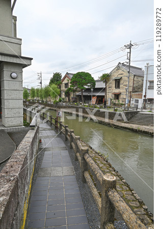 Tochigi, the town of storehouses: Uwa River and the Storehouse Town Promenade [Tochigi City, Tochigi Prefecture] 119289772