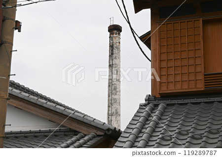 栃木市 Kaemoncho 市內高聳的煙囪景觀 栃木市 Kaemoncho 市內高聳的煙囪景觀 119289787