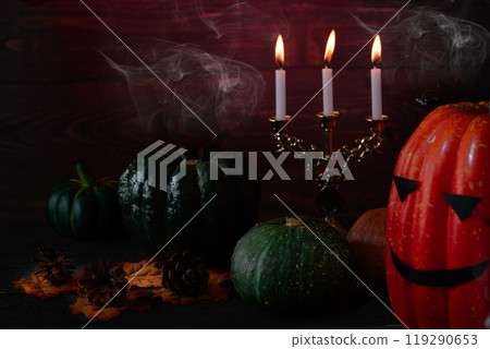 Candlelit Halloween image 119290653
