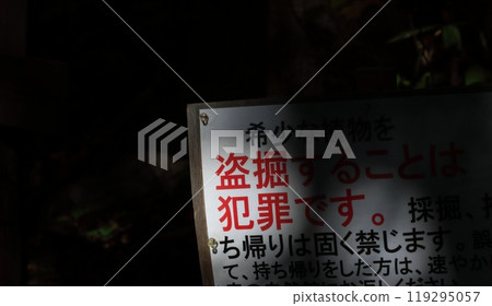 墳墓被盜的警告標誌 119295057