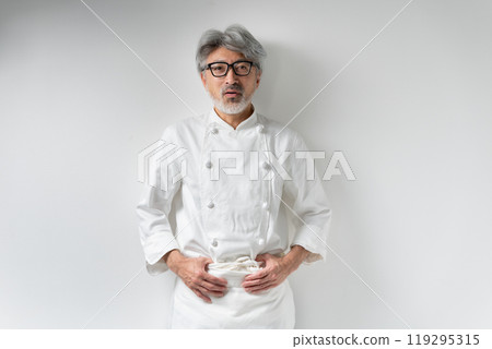 Senior Chef Portrait 119295315