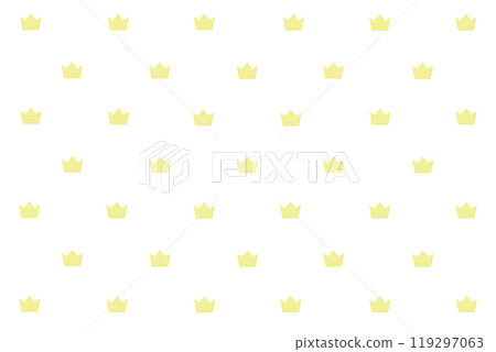 A pattern of yellow woodgrain crown marks lined up A pattern of yellow woodgrain crown marks lined up 119297063