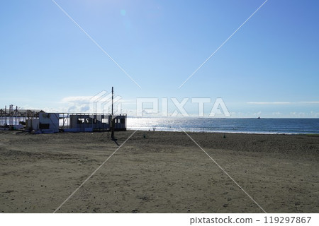 Chigasaki Southern Beach signals the end of summer 119297867