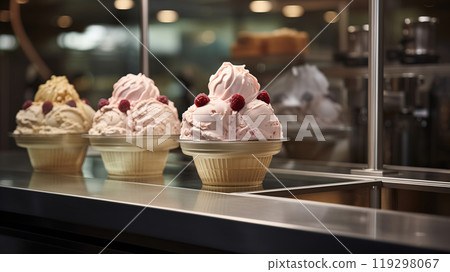 Indulge in the Sweetness: Gelato Paradise 119298067