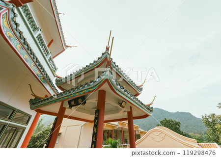 Wat Jigong the Chinese style temple one of famous travel place 119298476
