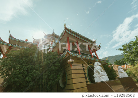 Wat Jigong the Chinese style temple one of famous travel place 119298508
