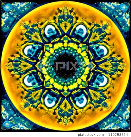 Mandala. Meditation. Love. Mandala to attract love 119298854