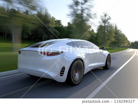 騎乘電動跑車 119299327