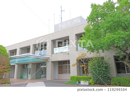 愛知縣長久手市長久手市政廳風景 愛知縣長久手市長久手市政廳風景 119299384