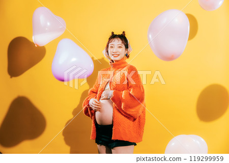 年輕新娘拍孕婦照 年輕新娘拍孕婦照 119299959