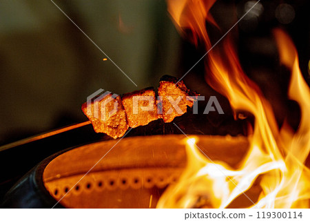 Bacon skewers 119300114