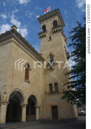 Gori city in Eastern Georgia. Joseph Stalin Museum 119300505