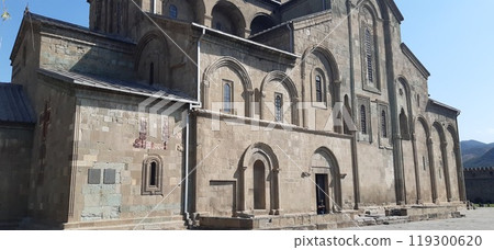Svetitskhoveli Cathedral. Georgian Orthodox Church. Mtskheta Mtianeti. Georgia. Shoot of Svaneti 119300620
