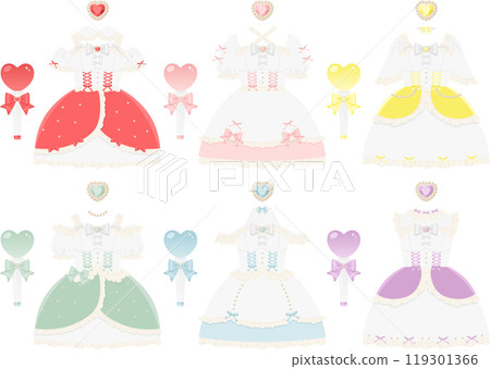 偶像服裝套裝 偶像服裝套裝 119301366