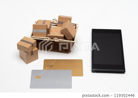 使用智慧型手機進行卡片支付及線上購物 119302446