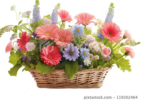 Flower basket Flower basket 119302464