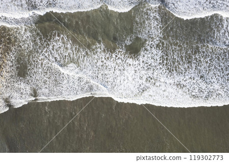 Ocean white wave texture background Ocean white wave texture background 119302773