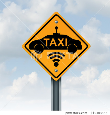 Autonomous Taxi 119303356