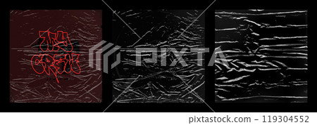 Mockup Plastic album cover sleeve Mockup Plastic album cover sleeve 119304552