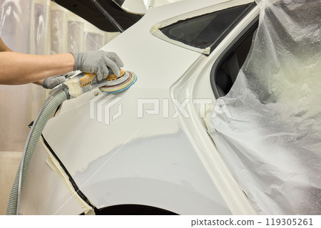 Comprehensive Car Body Repair and Polishing Process for a Perfect Finish and Shine 119305261