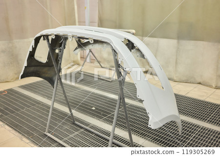 Preparation of Automotive Body Parts in the Paint Shop for High Quality Finish and Coating Preparation of Automotive Body Parts in the Paint Shop for High Quality Finish and Coating 119305269