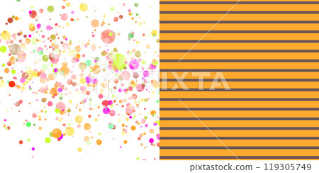 Scrapbooking set. Textures and prints. Multicolor background, colorful texture with circles for scrapbook paper. Vector illustration with retro floral, dotted, striped pattern for your layouts Scrapbooking set. Textures and prints. Multicolor background, colorful texture with circles for scrapbook paper. Vector illustration with retro floral, dotted, striped pattern for your layouts 119305749