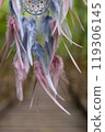 Handmade dream catcher with feathers threads and beads rope hanging 119306145