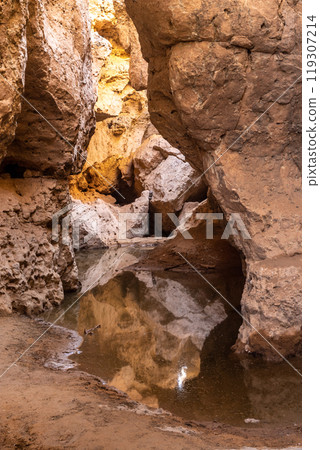 Sesriem canyon in Namibia 119307214