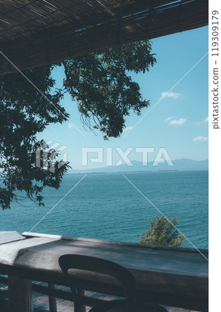 Beautiful Lake Biwa scenery Beautiful Lake Biwa scenery 119309179