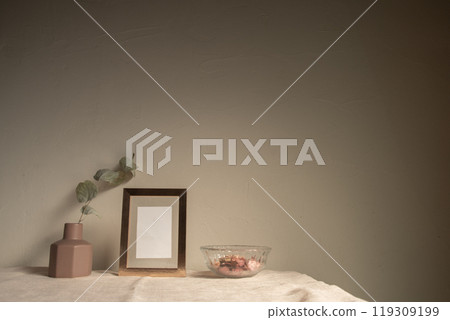 Photo frame interior table photo Korea Photo frame interior table photo Korea 119309199