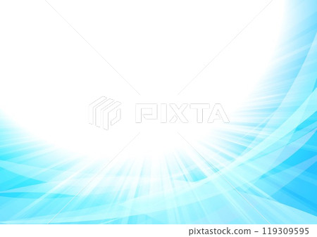 Blue color curves and radiating sparkles Blue color curves and radiating sparkles 119309595