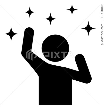 People who raise their hands in joy, people who rejoice at improved performance, better grades, goal achievement, promotion, etc. People who raise their hands in joy, people who rejoice at improved performance, better grades, goal achievement, promotion, etc. 119310005