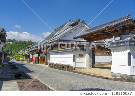 飛日神社前殘留的舊街景，讓人想起驛站町 119310027