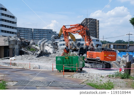 建築拆遷現場 119310944