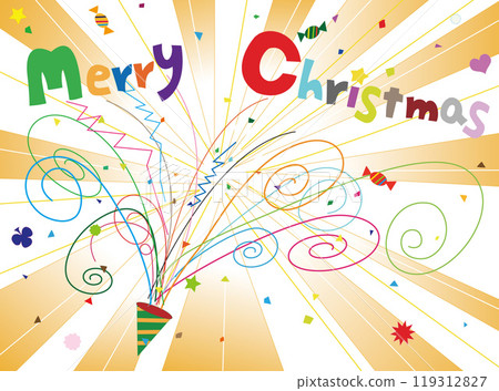 這是舉行派對並用餅乾慶祝聖誕節的插圖。 這是舉行派對並用餅乾慶祝聖誕節的插圖。 119312827