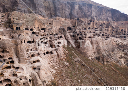 Rock-cut monastery complex near Vardzia village, Georgia 119313438