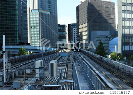 汐留高層辦公大樓鱗次櫛比 119316157