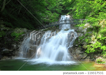 [山梨縣] 一之瀧、二之瀧（精治瀧） 119317531