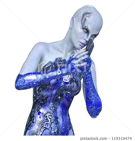 Female alien 119318474