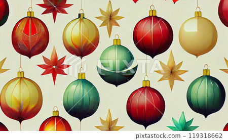 Christmas ornament pattern 04 119318662