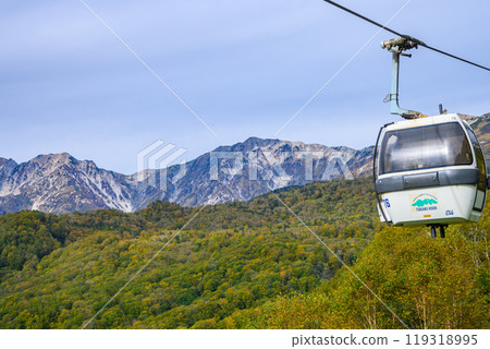View from the Tsugaike Nature Park ropeway 119318995