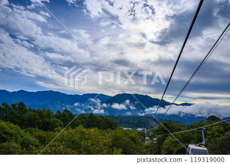 View from the Tsugaike Nature Park ropeway 119319000