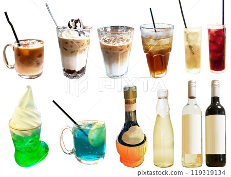 鏤空材料套裝-飲料 鏤空材料套裝-飲料 119319134