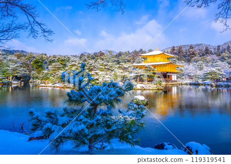 雪中的金閣寺 雪中的金閣寺 119319541