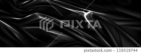 Plastic film wrap texture overlay effect package 119319744