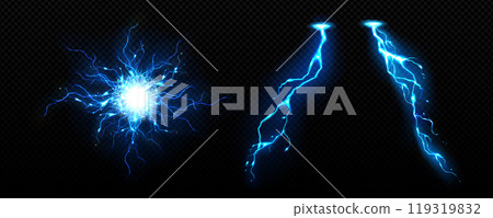 Blue thunder energy light and electric circle Blue thunder energy light and electric circle 119319832