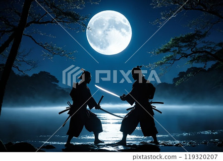 Samurai Battle in the Moonlight Samurai Battle in the Moonlight 119320207